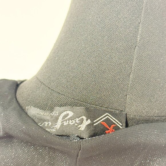 VINTAGE 90S STYLE LONG MESH MAXI DRESS SHIMMER WITH FLORALS - Picture 16 of 16